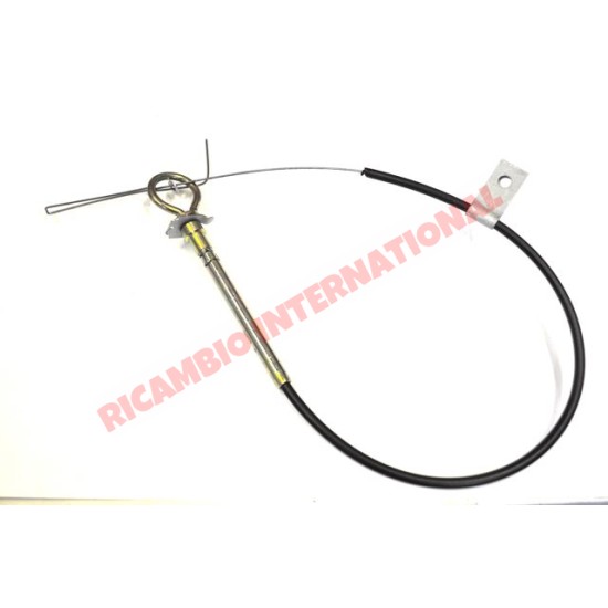 Hand Throttle Cable/Cruise Control & Clip - Classic Fiat 500, 126