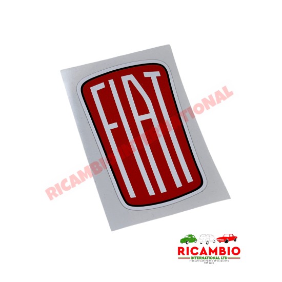 Tall FIAT Sticker