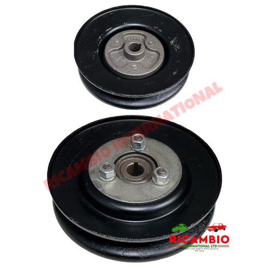 Dynamo Pulley,Hub and Shim Assembly - Classic Fiat 500, 126