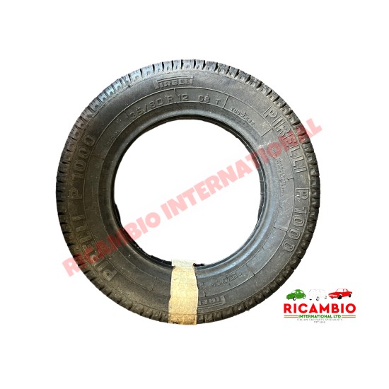TO CLEAR Pirelli P1000 Tyre 135/80R12 - Classic Fiat 500,126,600,850