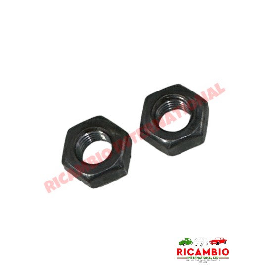 Pair of Engine Mount Support Studs Nuts (2) - Classic Fiat 500, 126