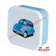 SET OF 3 LUNCH BOX FIAT 500