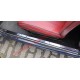 Polished Stainless Steel Inner Foot/Kick Plate Trim Kit (pair) & Screws - Classic Fiat 500